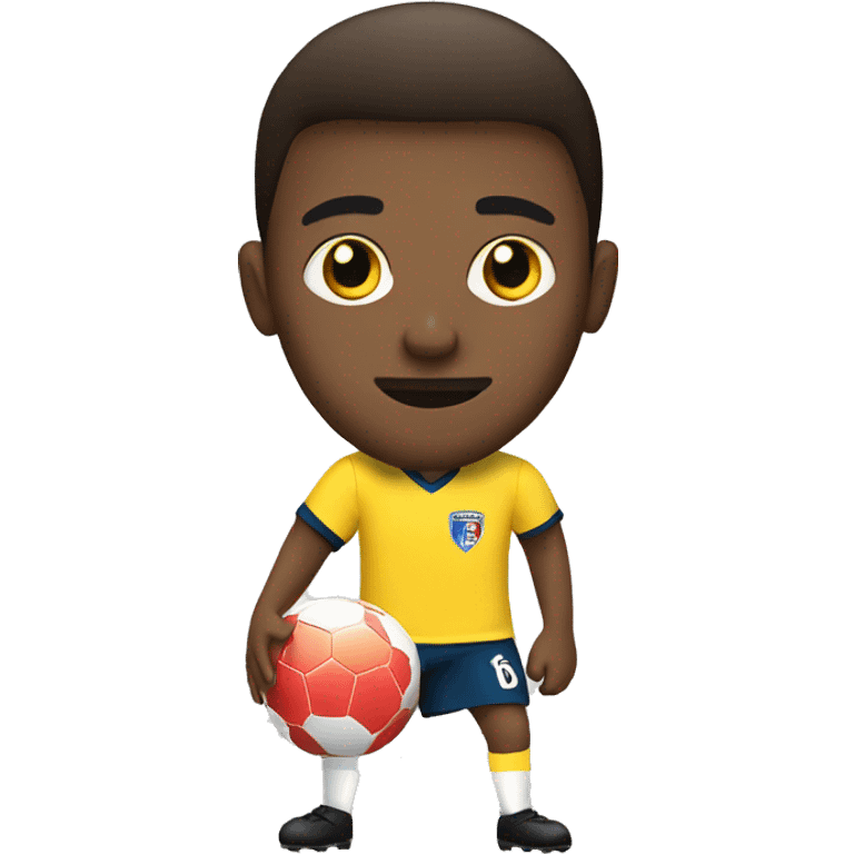 footballer passing the ball emoji