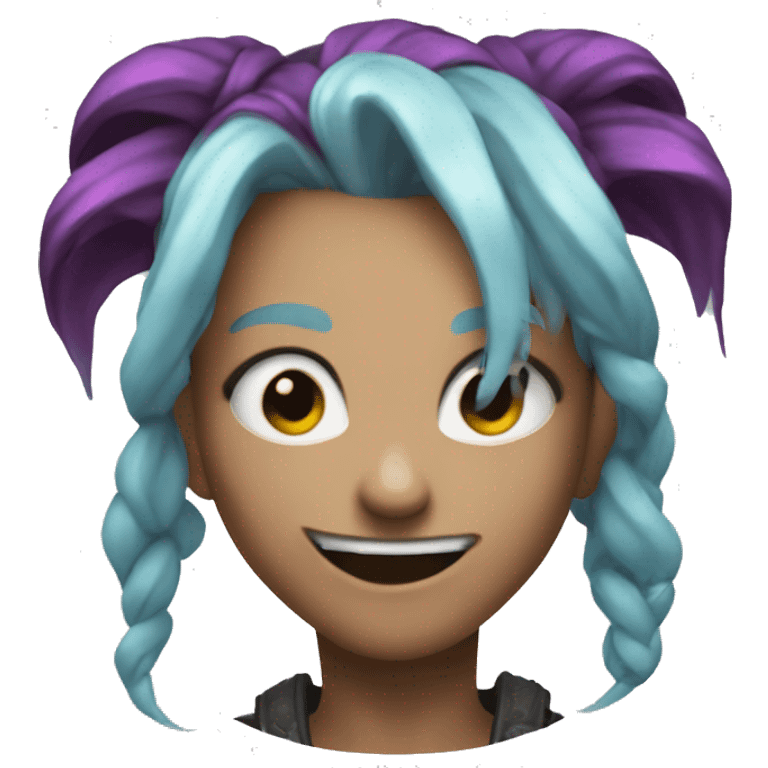 Jinx from Arcane emoji