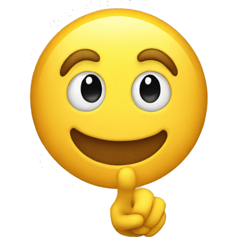 smiley pointing at me  emoji