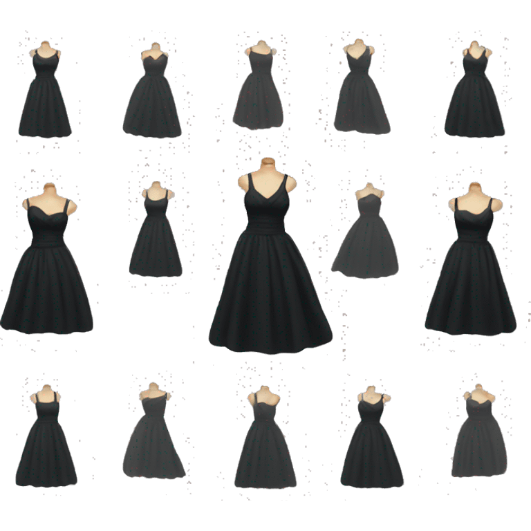 just a black dress. it shouldn't be on anyone. just hanging in the air emoji