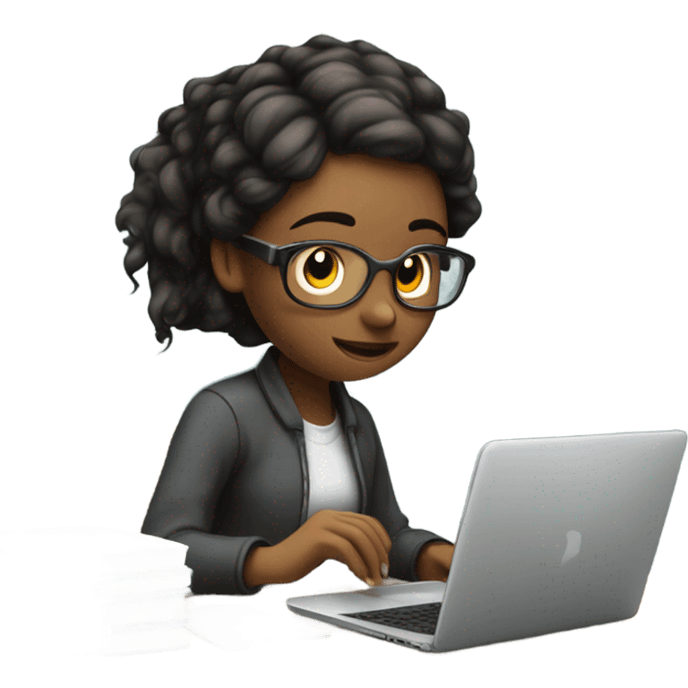 computer science girl emoji