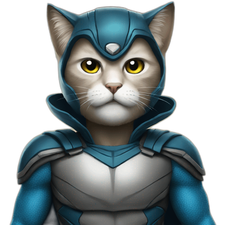 epic-cat-superhero emoji