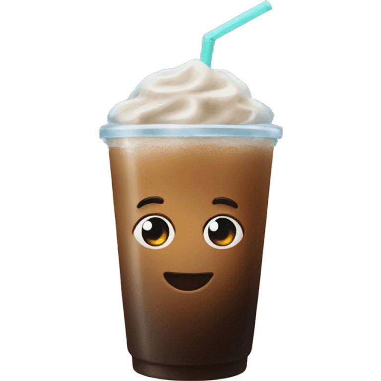 Ice coffe emoji