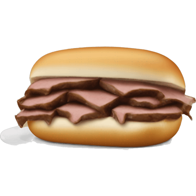 Arby’s French dip emoji