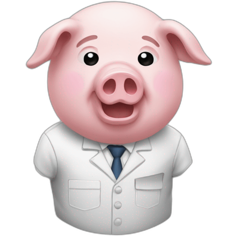 pig dead at work emoji