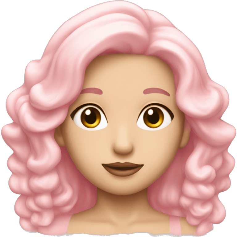 Cœur pastel rose emoji