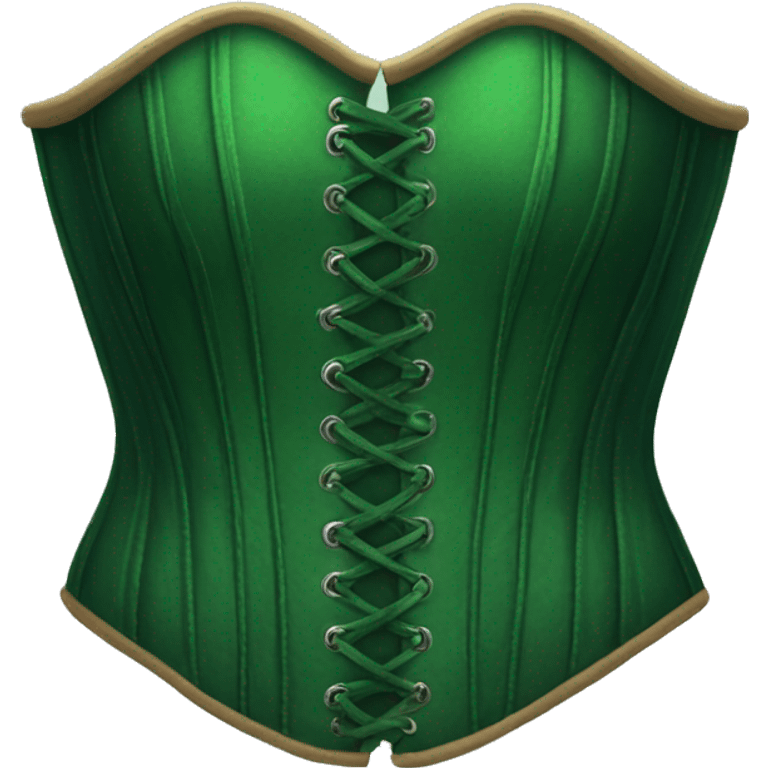 Green Corset emoji