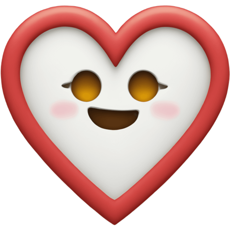 Heart with letters CJ in the Middle  emoji