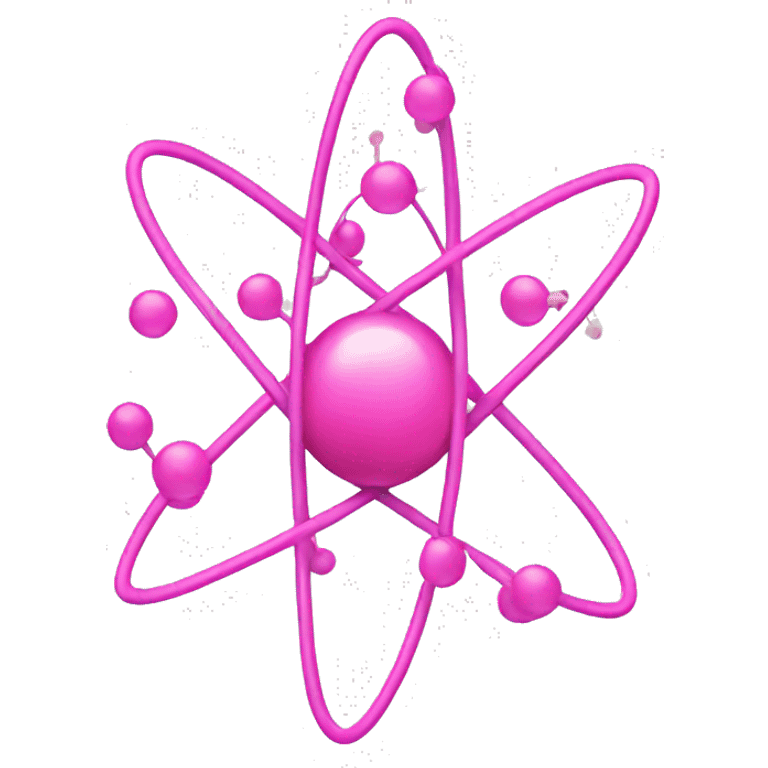 pink atom emoji