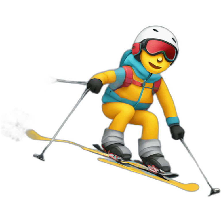 Skiing emoji