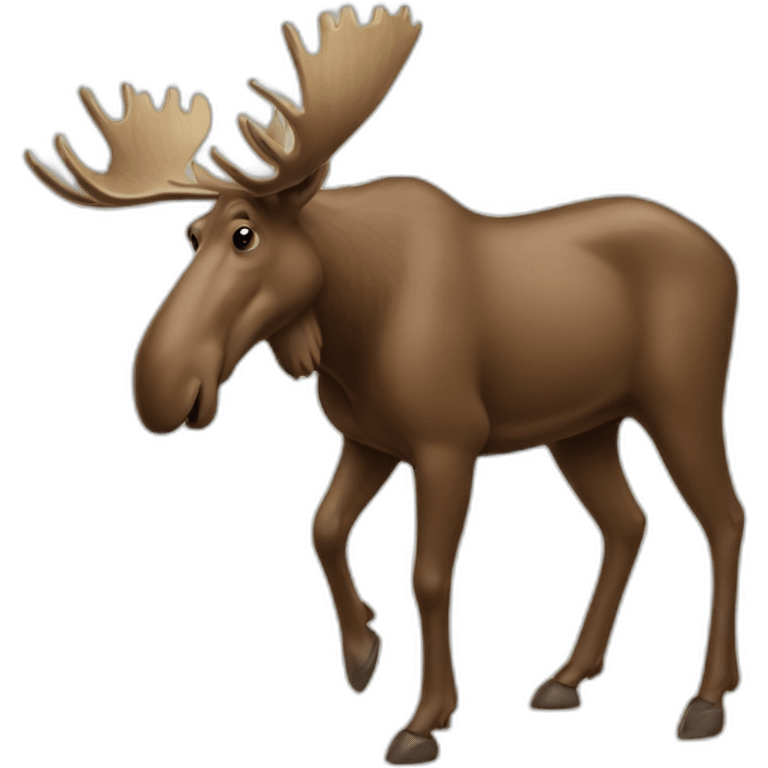 Postal moose emoji