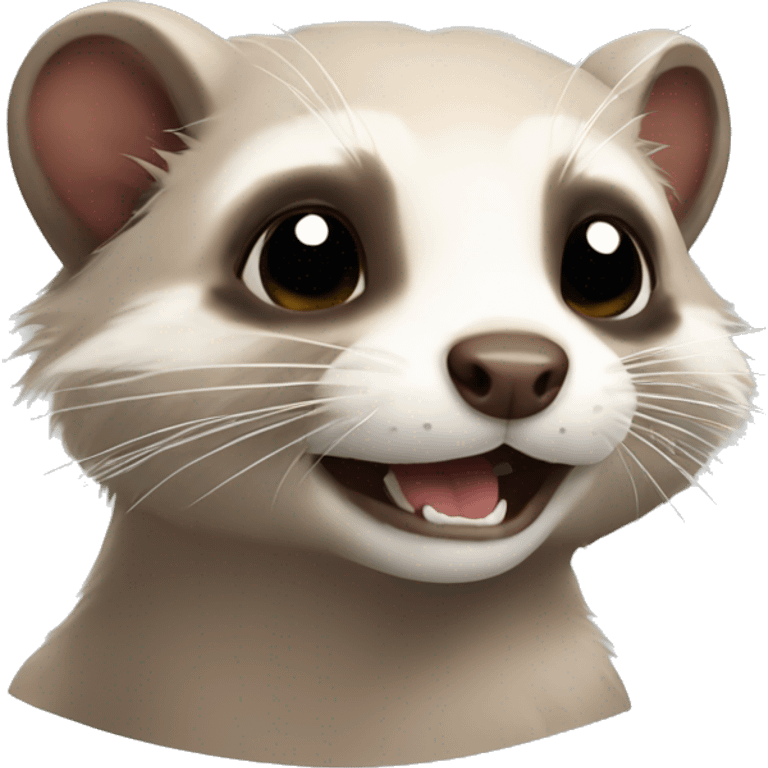 Furet qui vole emoji