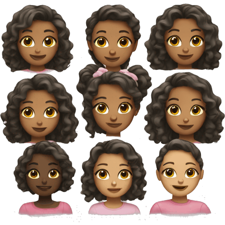 Girly emojis emoji