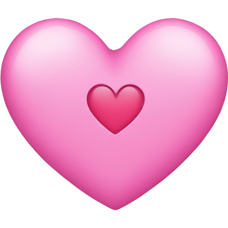 Heart pink  emoji