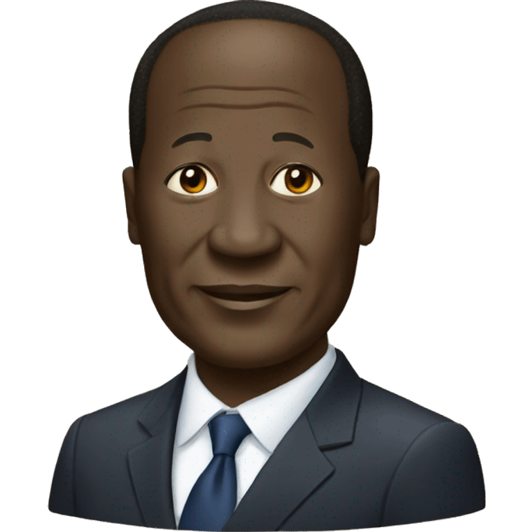 Alassane Ouattara  emoji