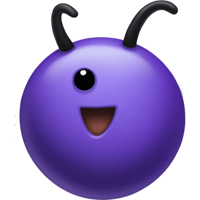 Purple tick emoji