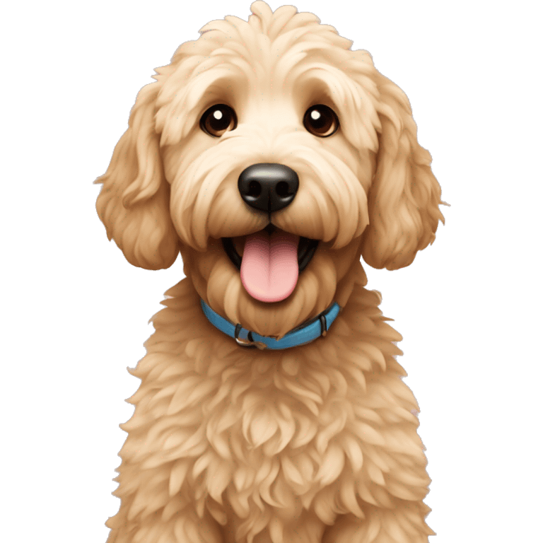 Golden doodle  emoji