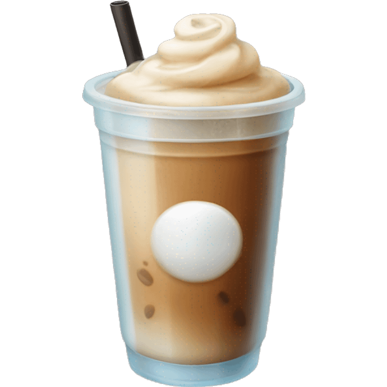 Iced coffee emoji