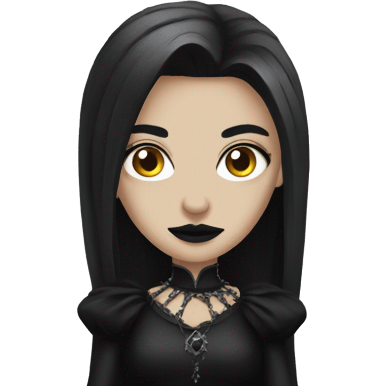 Goth queen emoji