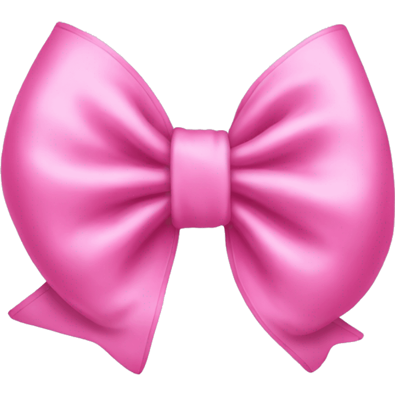 Pink bow emoji