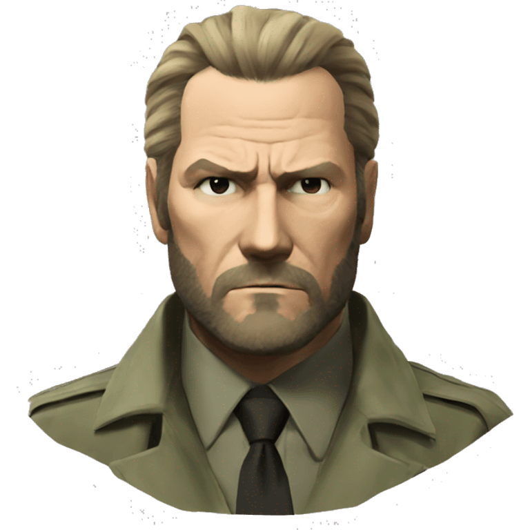 Big Boss from MGSV emoji