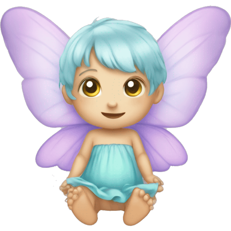 Baby fairy emoji