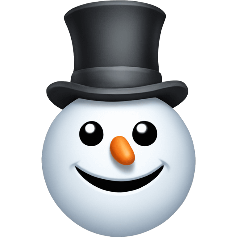 Snowman emoji