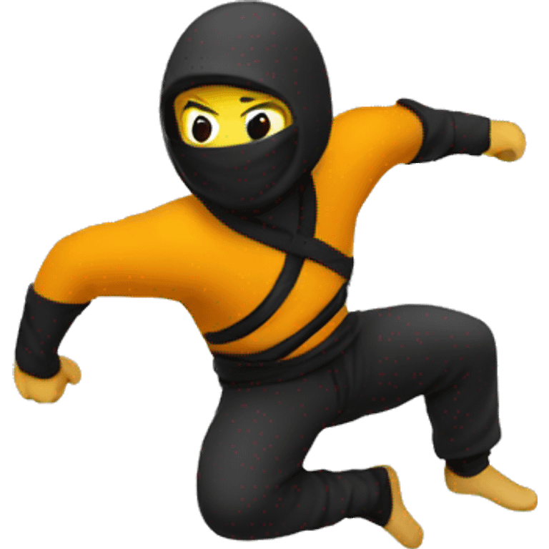 ninja jumping vault emoji