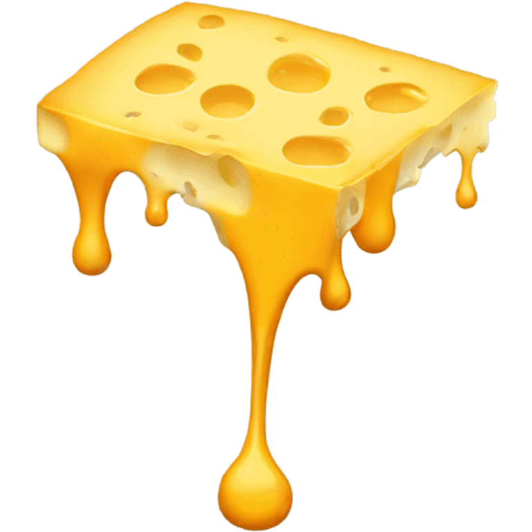 drippy cheese emoji