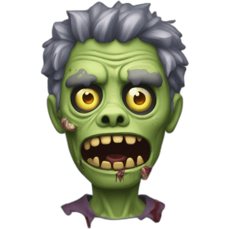 barnie zombie emoji