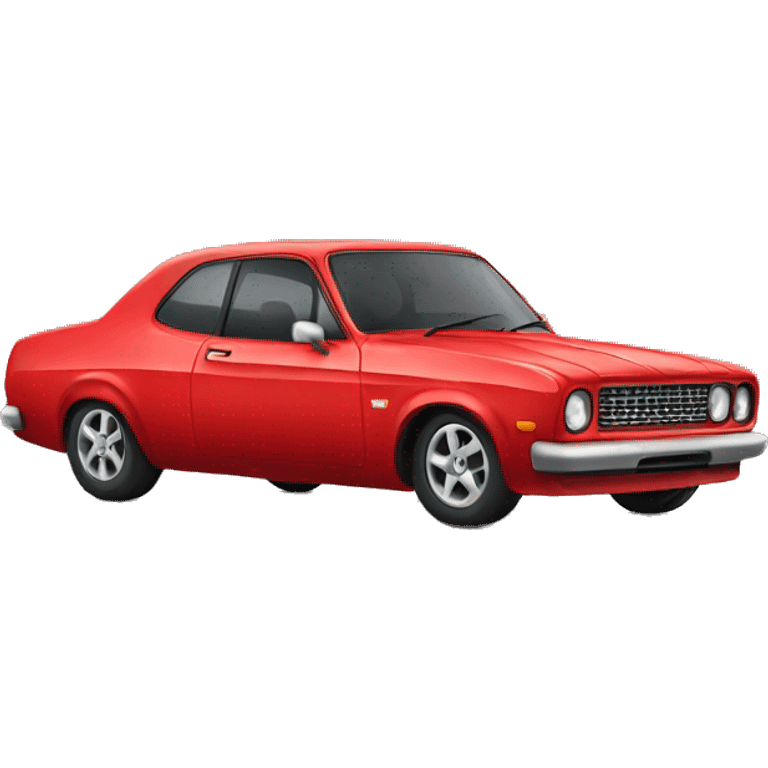 red rac car emoji