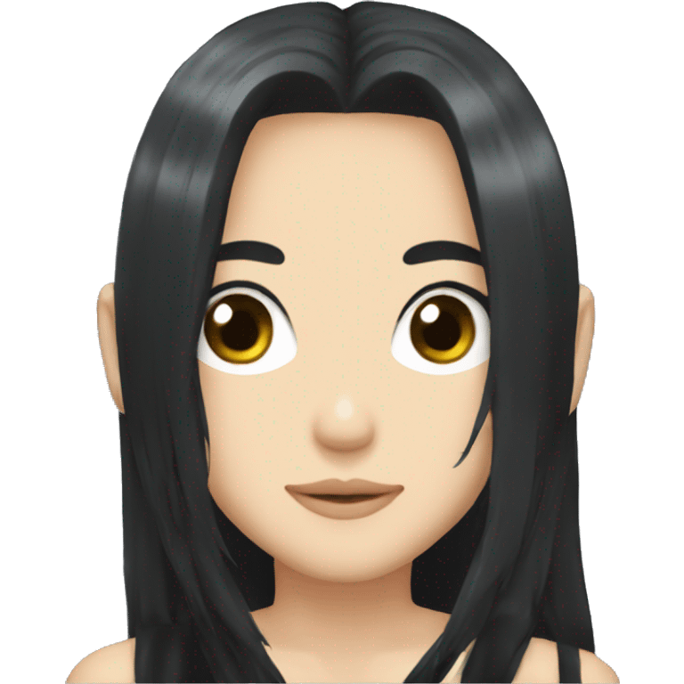 Baji keisuke with long black hair  emoji