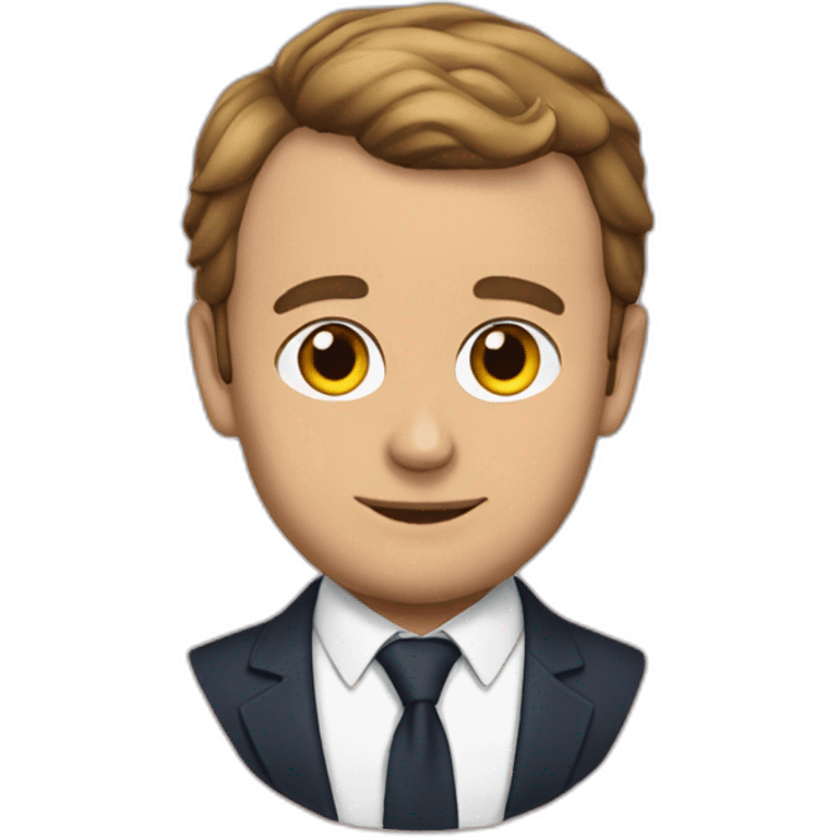 macron in cat emoji