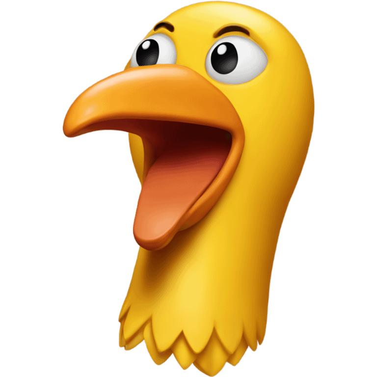 rubber chicken emoji