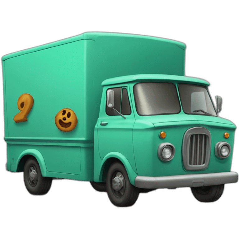 Scooby-doo truck emoji