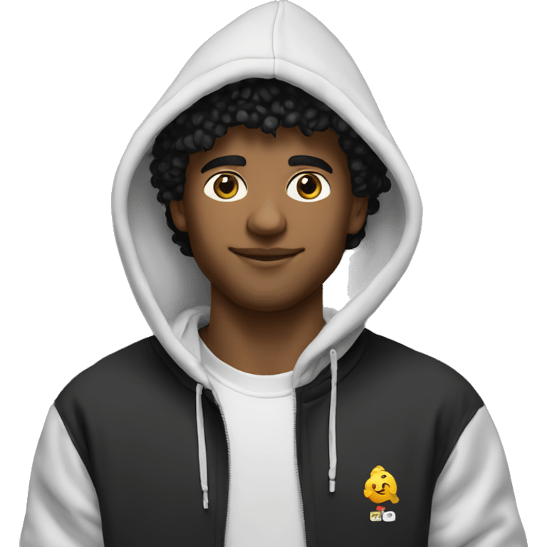 AD Laurent on a hoodie  emoji