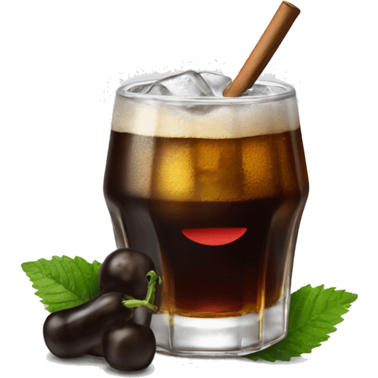 fernet con coca y hielo emoji