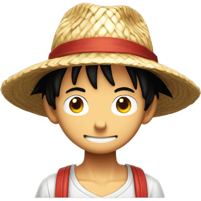 Luffy in the spotlight emoji