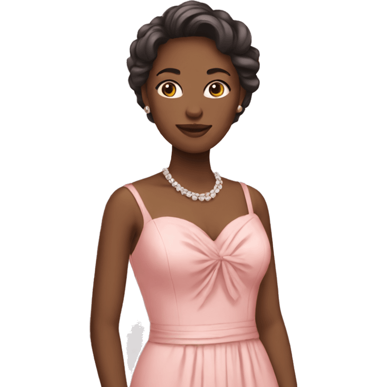 Woman in dress emoji