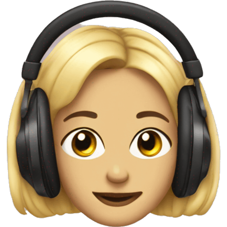 Coquette headphones  emoji