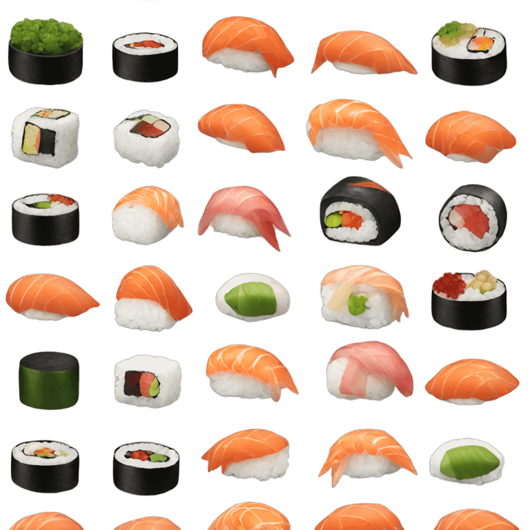 Sushi village emoji