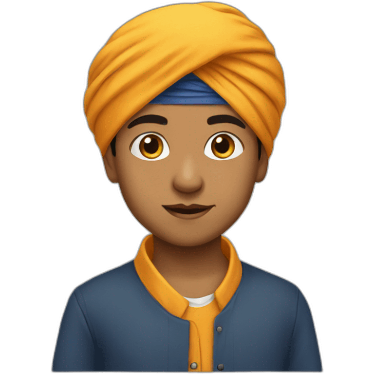 sikh kid emoji