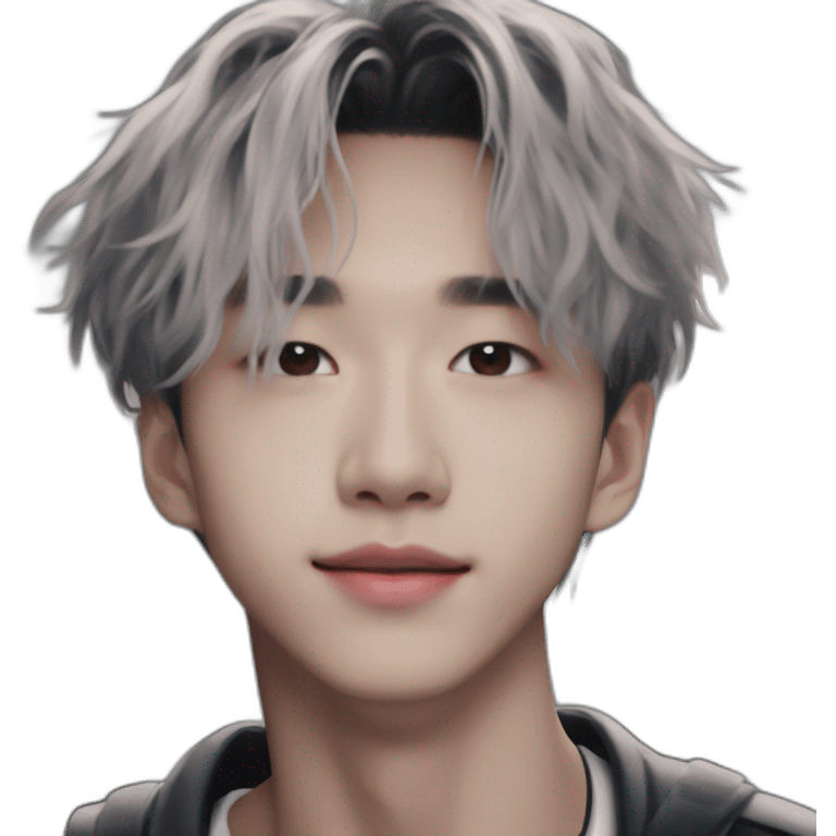 hyunjin of stray kids emoji