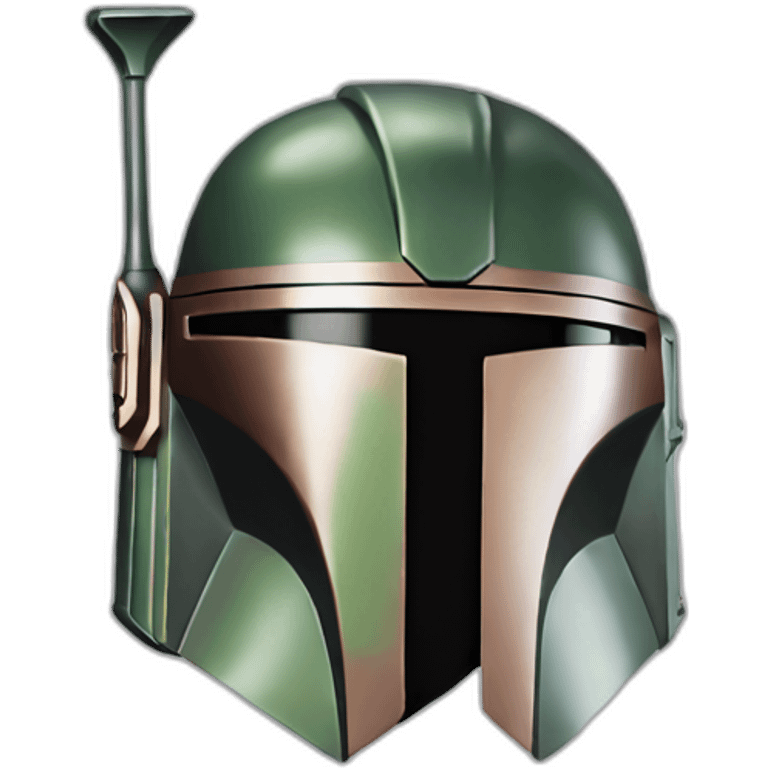 Mandalorian head this is the way emoji