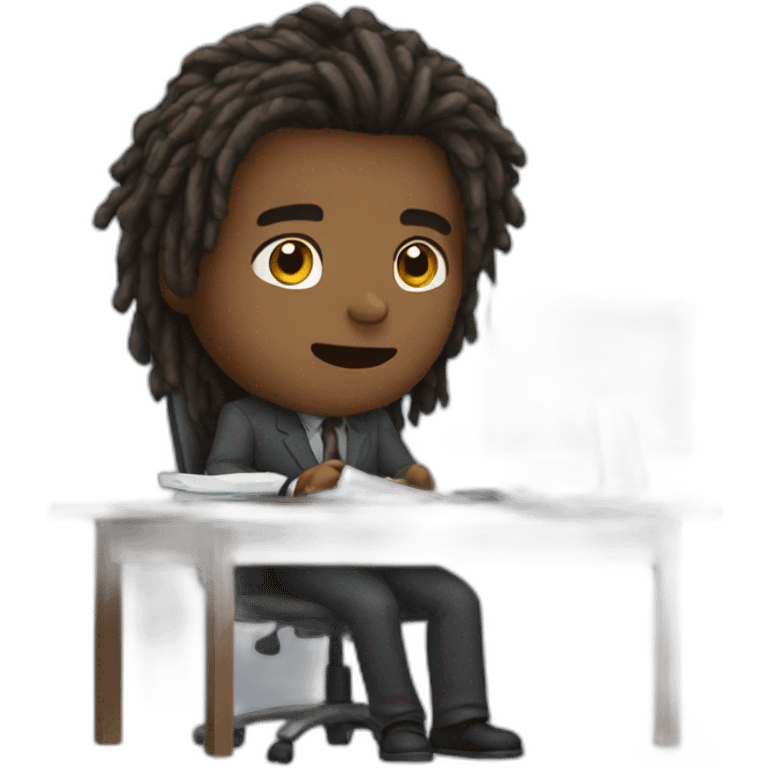 desk job dread emoji