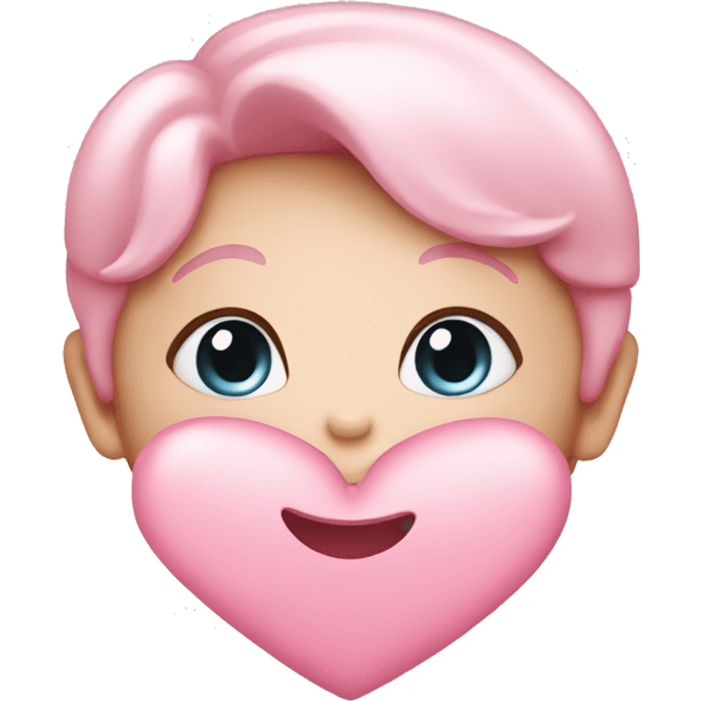 baby Pink heart emoji