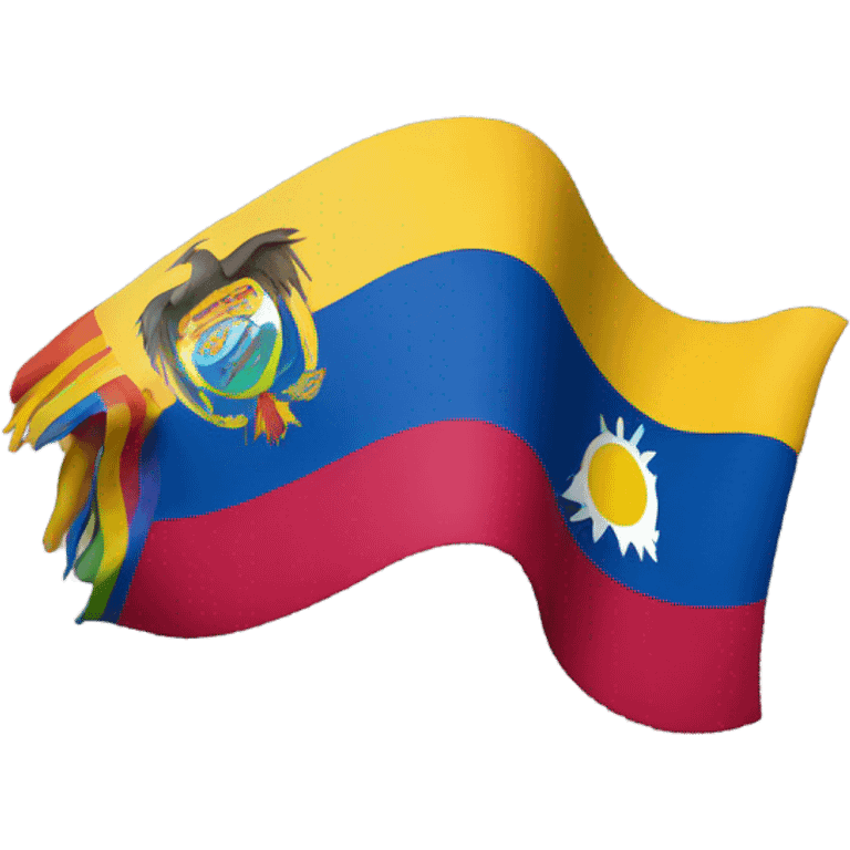 Gay Ecuador flag emoji