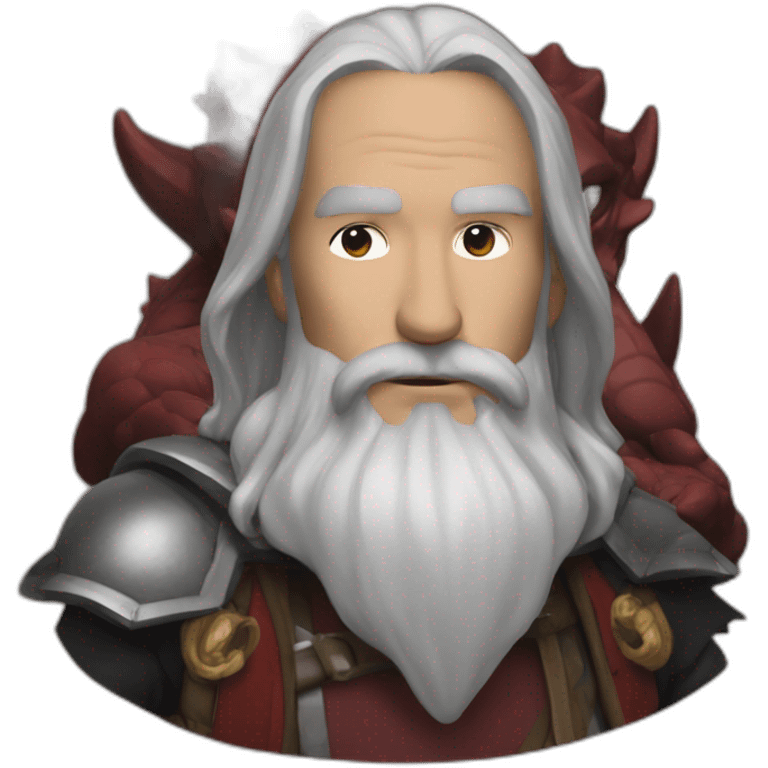 Dungeon Master with dragon emoji