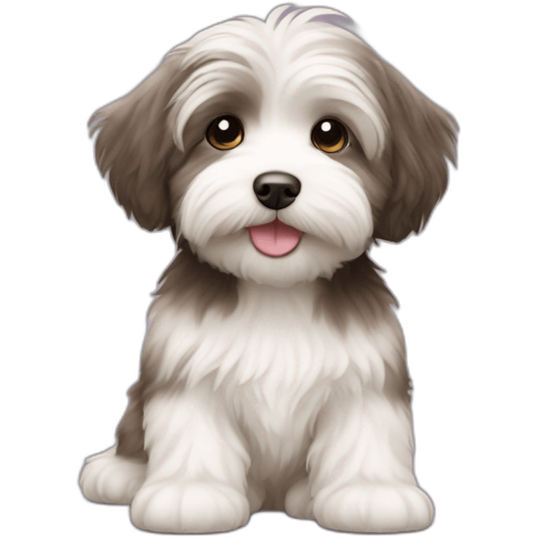 havanese puppy emoji