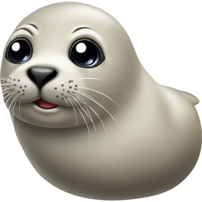 Seal being cute emoji